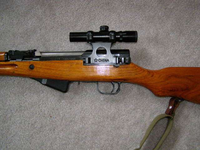 It is however a SKS mount and base. 