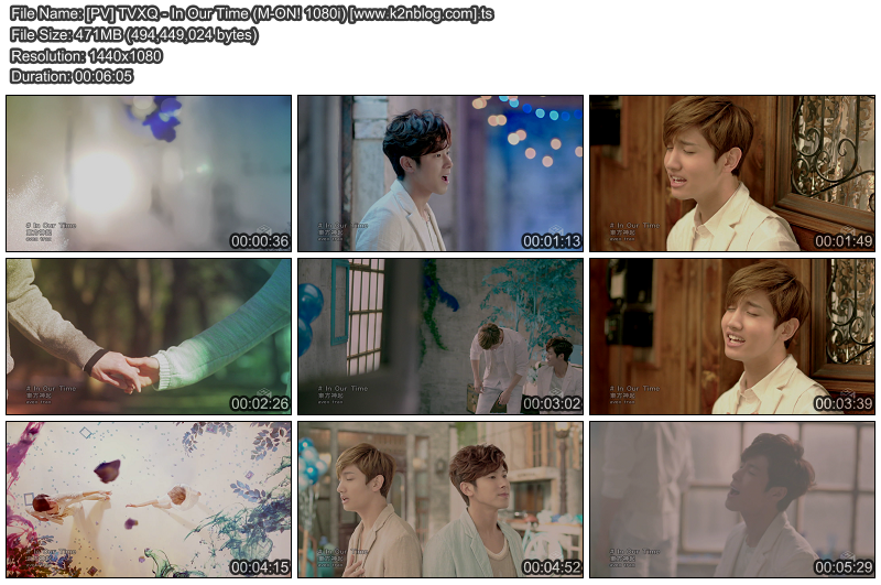 [PV] TVXQ - In Our Time (M-ON! HD 1080i)