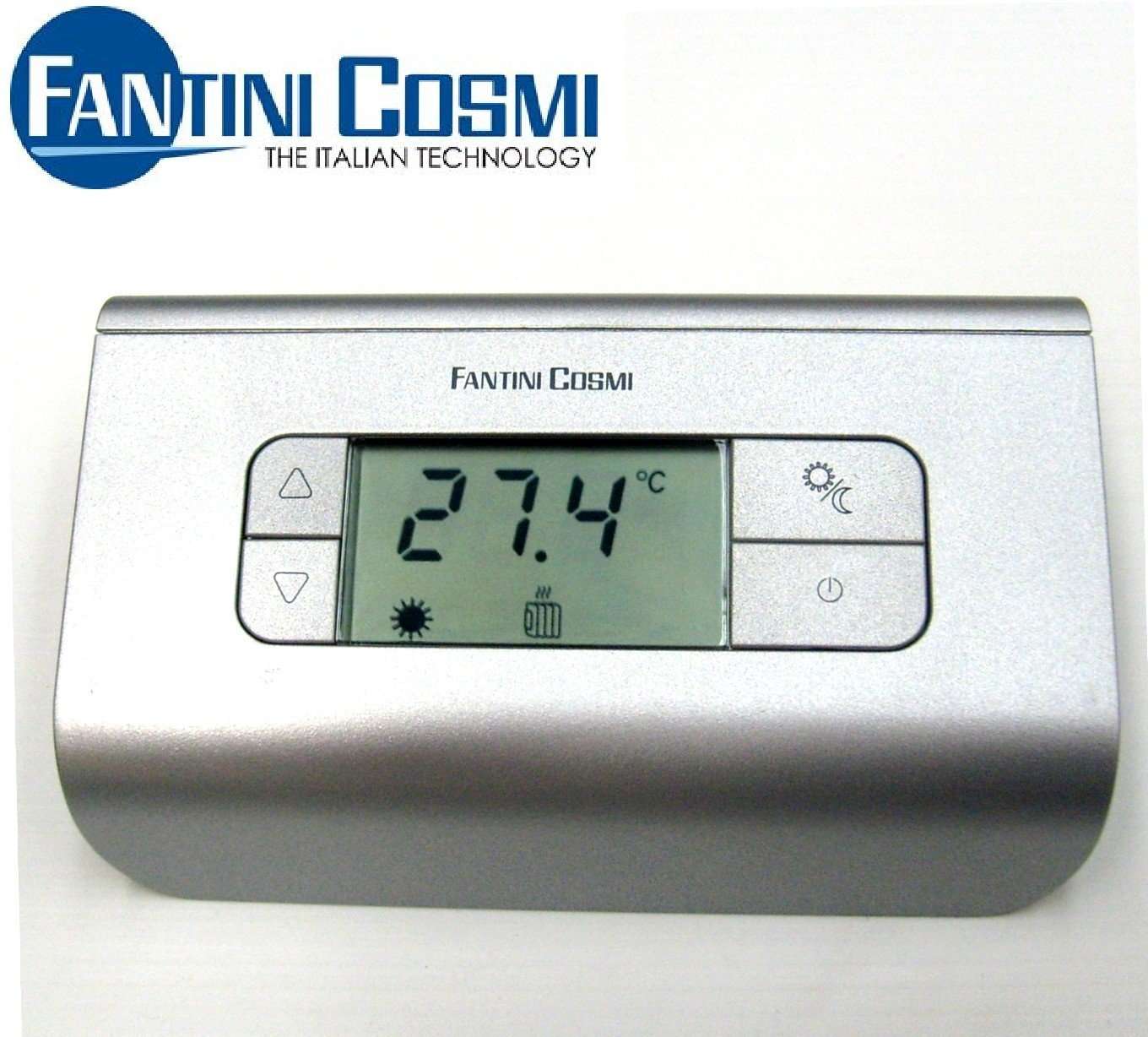 Fantini cosmi termostato ambiente digitale a batteria for Termostato ambiente fantini cosmi ch115
